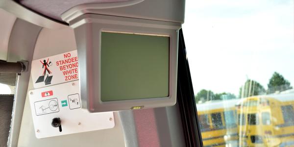 Motorcoach dvd screen