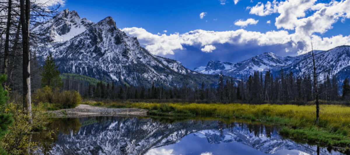 Idaho mountain outdoor scenery 